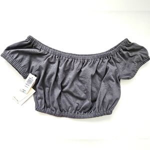 Aritizia Adelisa Off The Shoulder Cropped Top, Size XXS